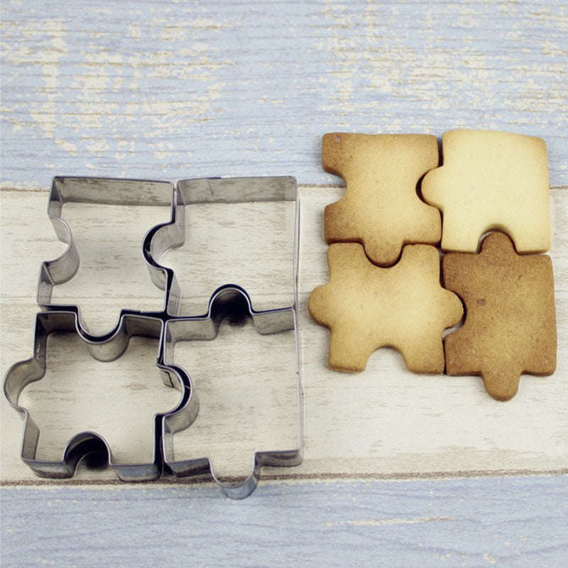 Puzzle Cake Biscuit Mold